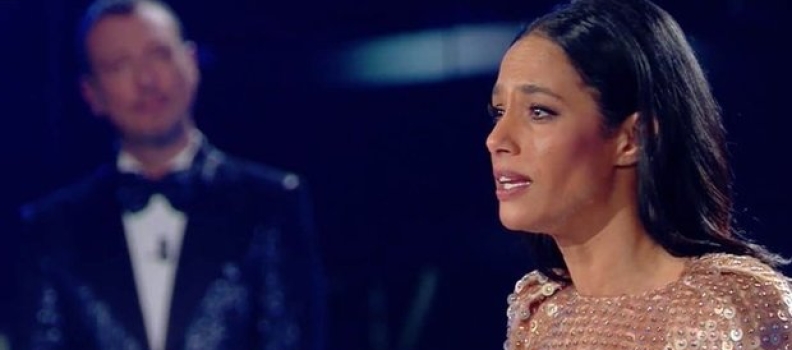 RULA JEBREAL AL FESTIVAL DI SANREMO