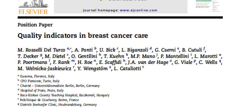 European Journal of Cancer, 2010